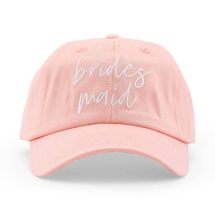 Women’s Embroidered Bachelorette Party Dad Hat - Bridesmaid for wholesale by Weddingstar Inc.