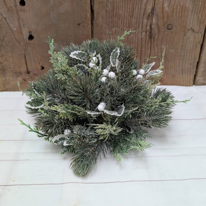 White Holly Orb for wholesale by A.T. Imports