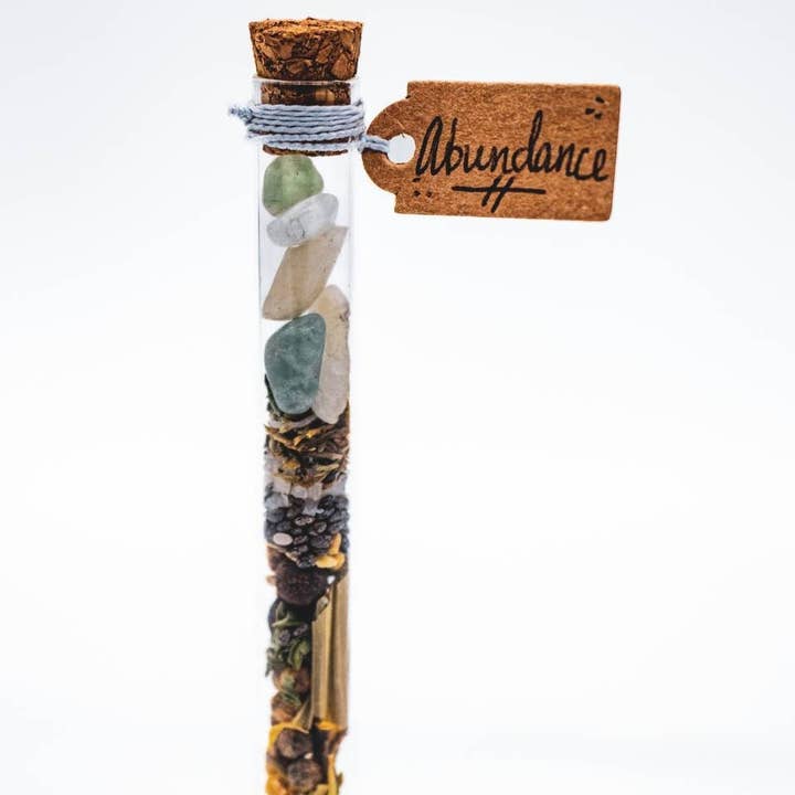 The Pleiadian Altar - Wholesale Meditation Supplies - Abundance Spell Vial