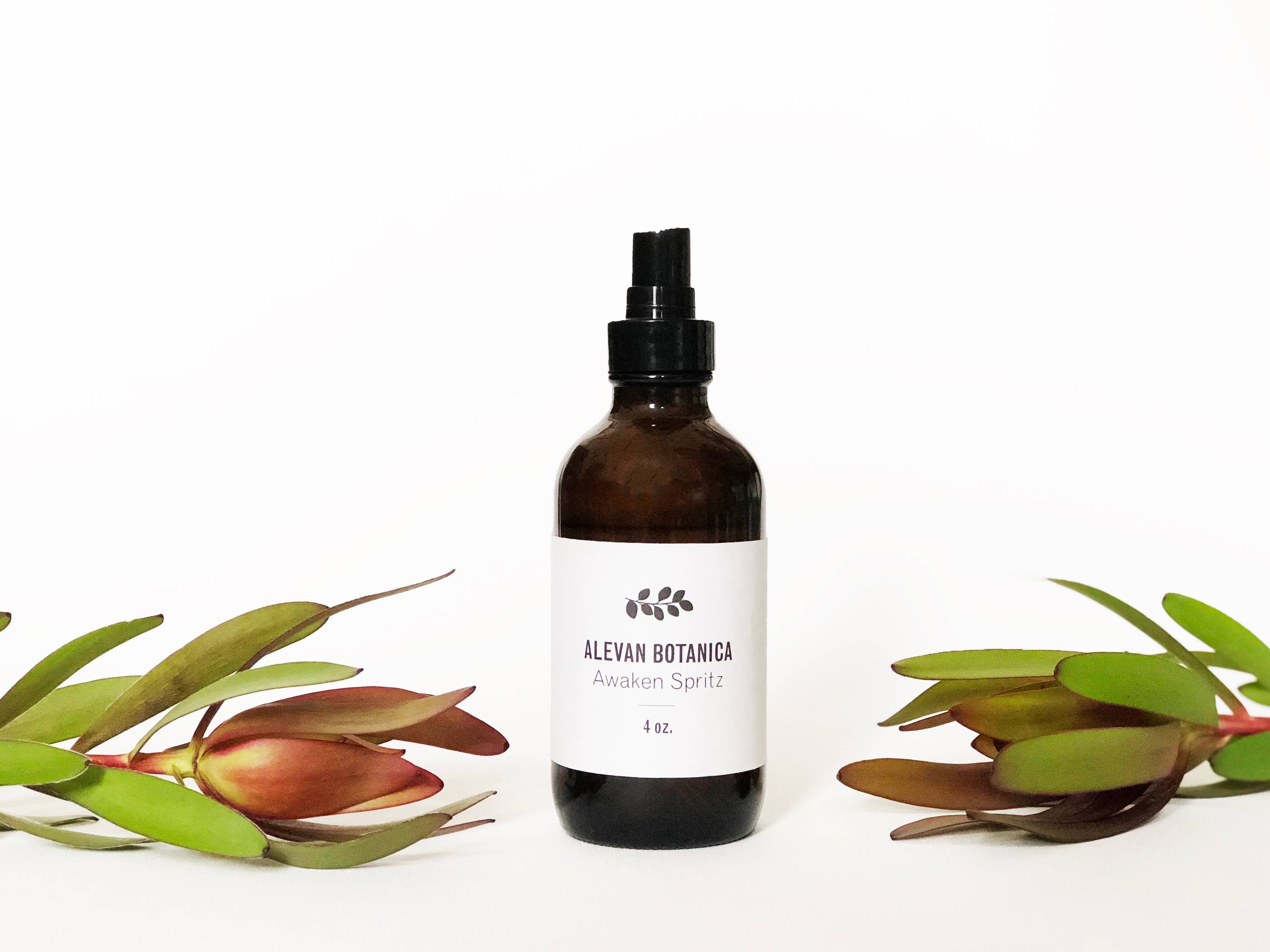 Alevan Botanica - Wholesale Room & Linen Spray - Awaken Room and Body Spritz 4oz2