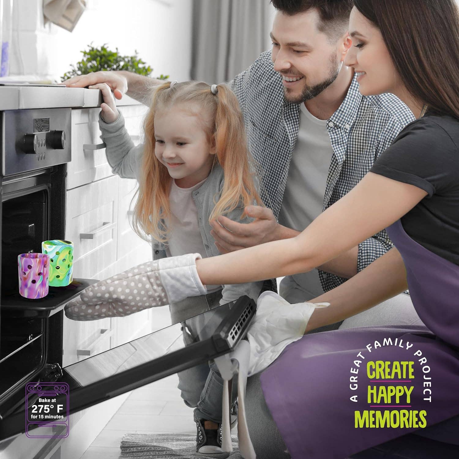 Dan&Darci - Wholesale DIY Craft Kit - Kids - Light-up Clay Lanterns Making Kit8