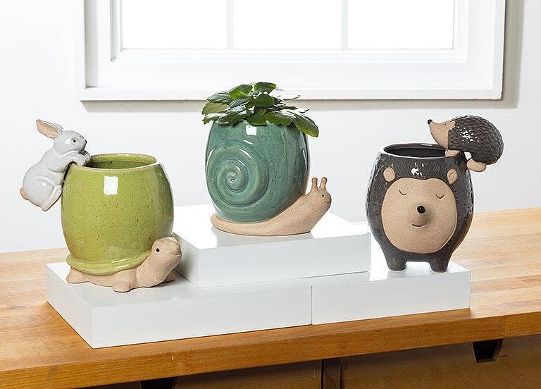 Abbott - Wholesale Hanging Planter - Climbing Bunny Pot Hanger-3.5"L2