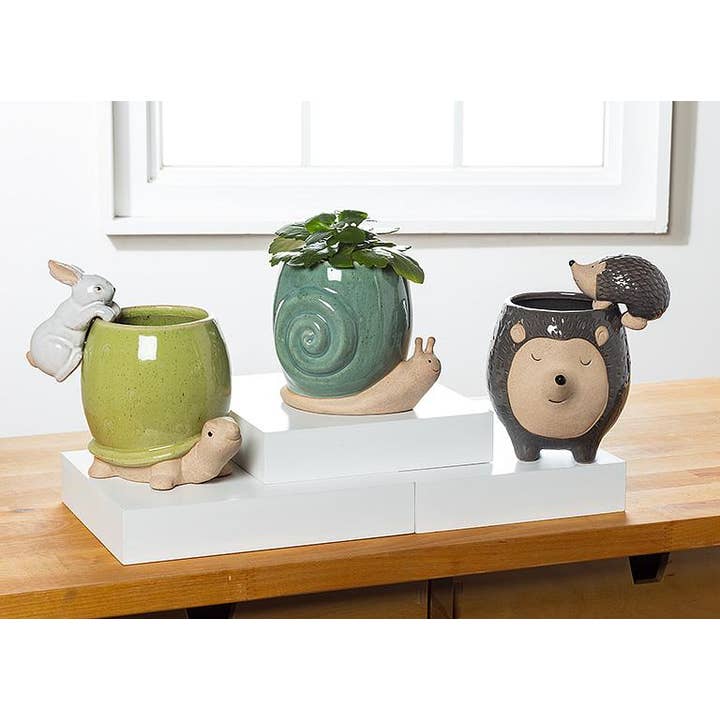 Abbott - Wholesale Hanging Planter - Climbing Bunny Pot Hanger-3.5"L2