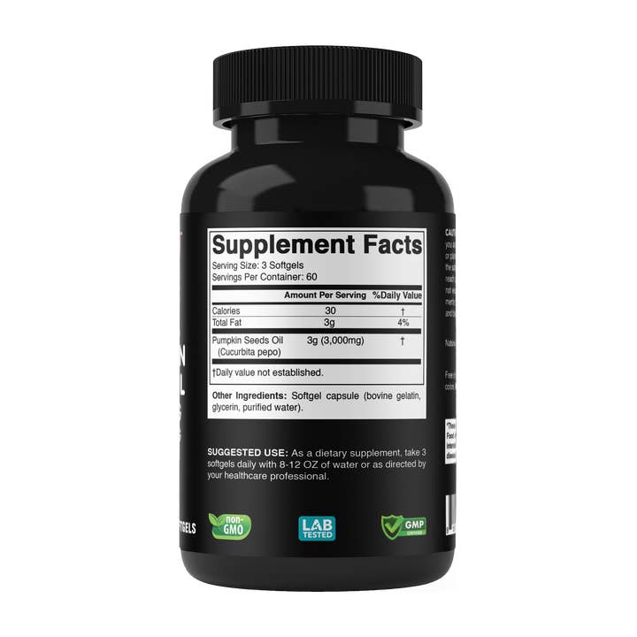 Vitamatic - Wholesale Oral Supplement/Vitamin - Vitabod | Pumpkin Seed Oil 3000mg | 180 Softgels7