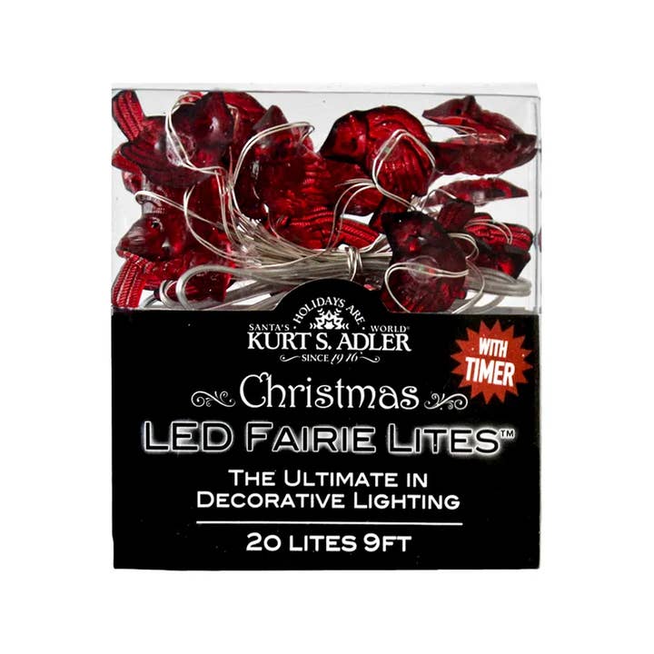Kurt S. Adler, Inc. - Wholesale String Lights - B/O 20/L CHRISTMAS FAIRIE LIGHT 4/A3