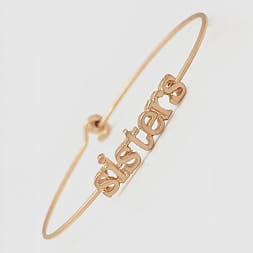 StarryNYC - Venta al por mayor Brazalete - Pulseras de alambre con mensaje de latón10