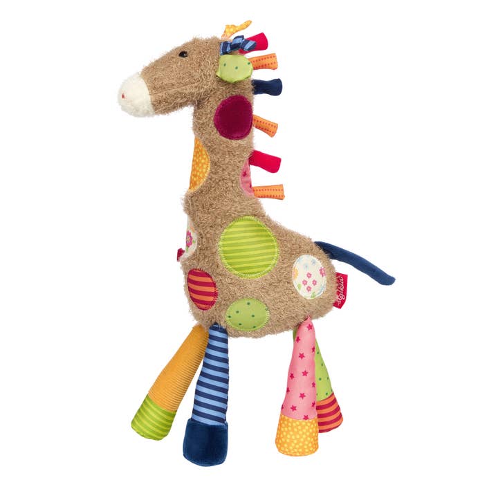 Peluche girafe Patchwork pour la vente par sigikid