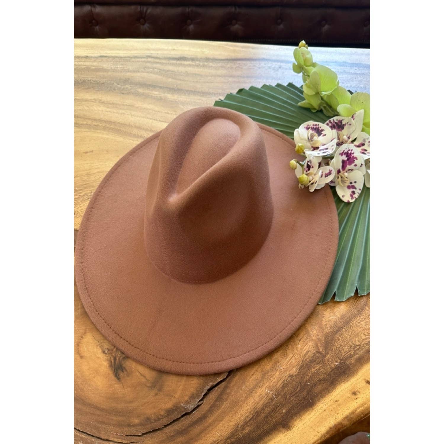 One and Only Accessories - Wholesale Fedora - Women's - Best seller Fashion Classic Wide Brim Felt Primium  Hat 20 C9