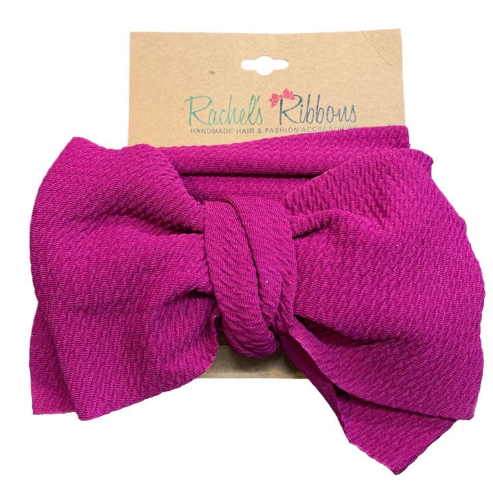 Rachel's Ribbons – Großhandel Fashion-Stirnband – Kinder – Stoff Headwrap mit XL Schleife13