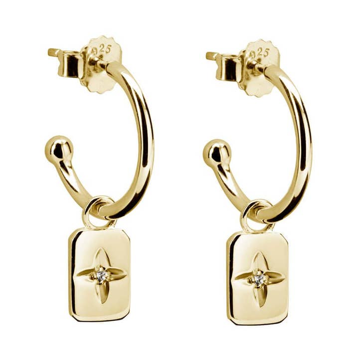 Rechthoekige oorbellen voor wholesale door Murkani Jewellery