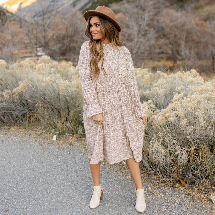 Indie & Co. - Wholesale Dress - Women's - Remi Dress - Cream
