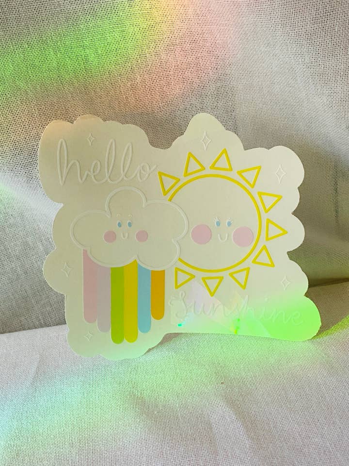 Hello Sunshine Sun Catcher for wholesale by Alex Conan