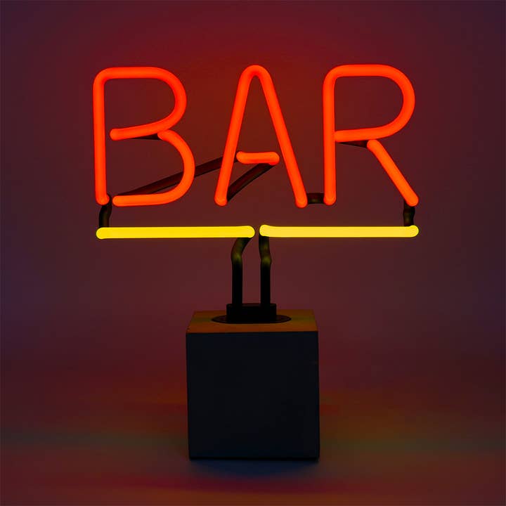 Neon 'Bar' Sign for wholesale by Locomocean
