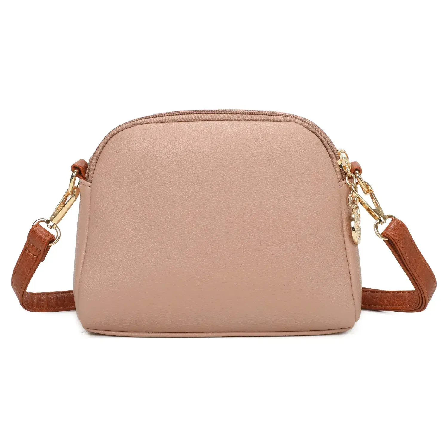 Superbia – wholesale Crossbody bag – Women's – Superbia Small Two-Zippers Shoulder Bag Cross Body Bag-93238