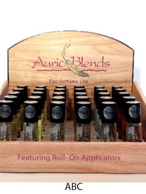 Faux-bois 36 présentoir à roulettes pour la vente par Auric Blends