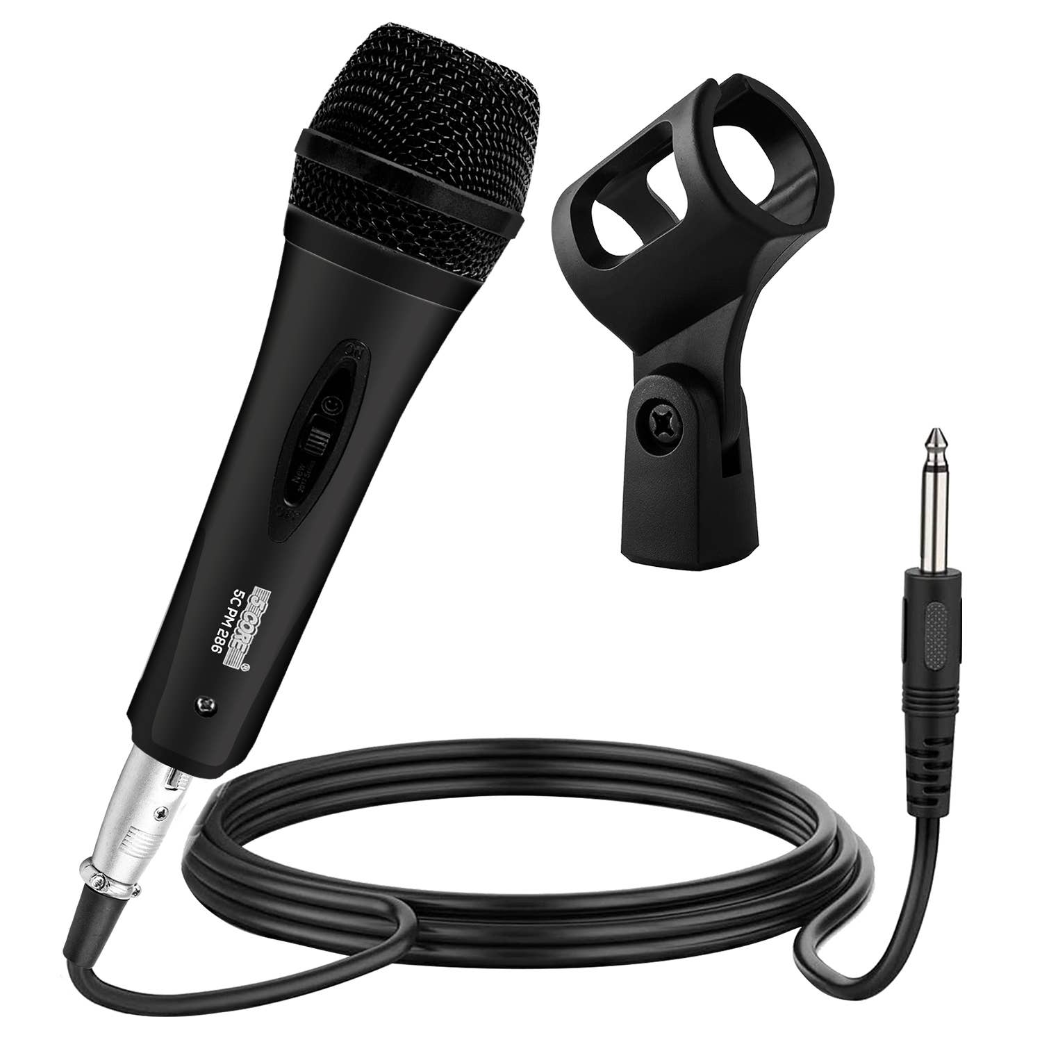 K Cube Inc - Wholesale Musical Instrument - 5 Core Dynamic Mic Wired Handheld XLR Microphone0