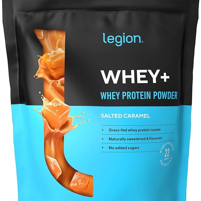 Legion Whey+ Salted Caramel - 30 Serv for wholesale by Legion Athletics, Inc.