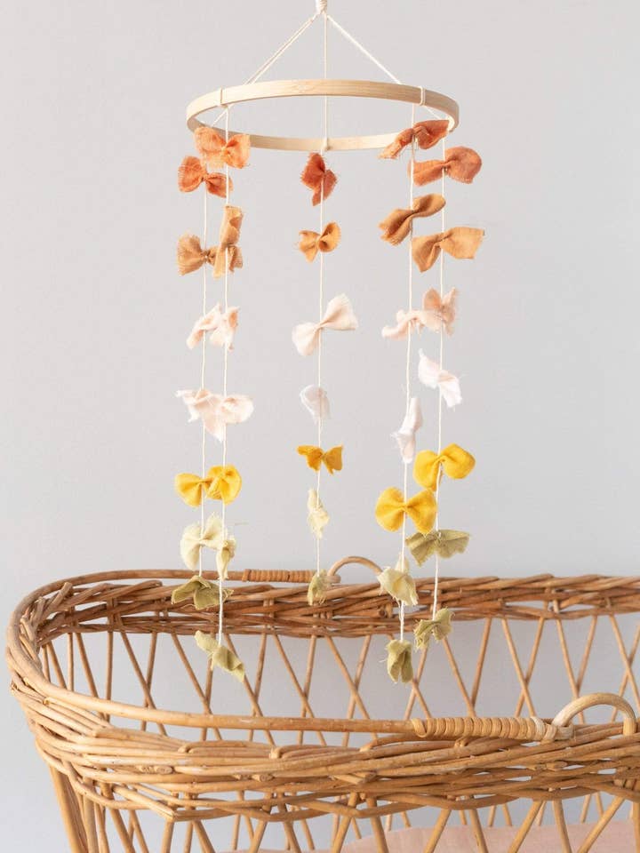 Handmade Organic Baby Mobile, Designed in Montreal for wholesale by La Petite Leonne