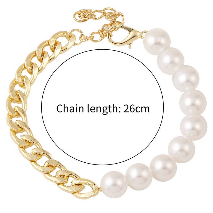 ACCITY - Wholesale Charm/Dangle Bracelet - PEARL CHARM BEADED BRACELET_CWAJE045410