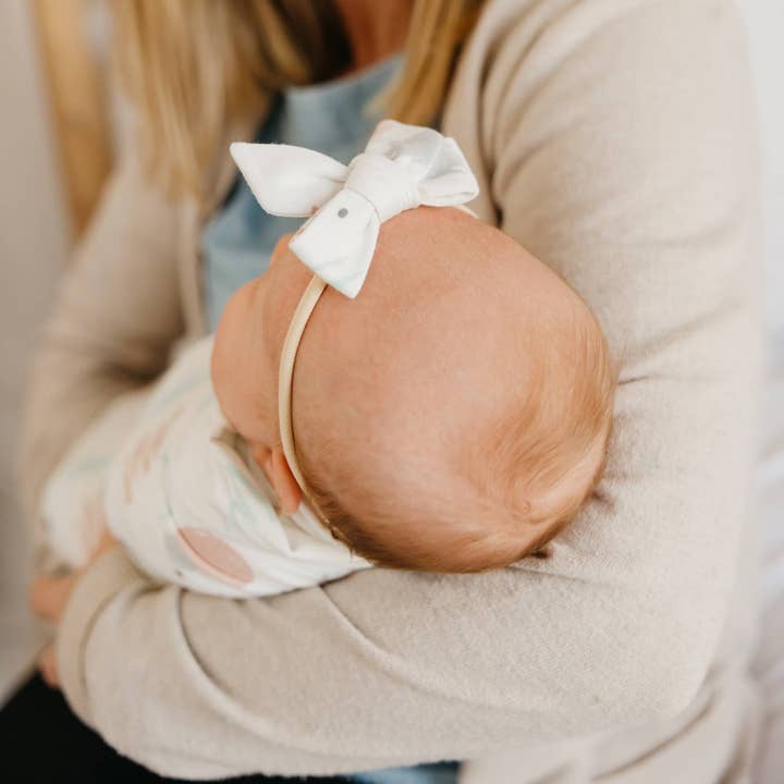 Copper Pearl - Wholesale Hair Bow - Baby - Classic Baby Bow - Bayside2