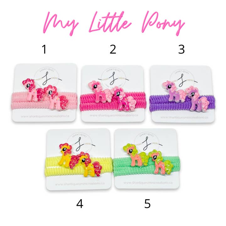 Shantiques Mini Creations - Wholesale Hair Tie - Kids - Piggy Ties - Character3