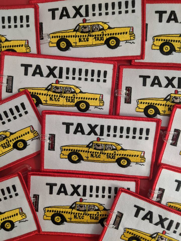 TAXI!!!!!!!! Luggage Tag for wholesale by FUNNYBAGTAGS by Cukiegirl