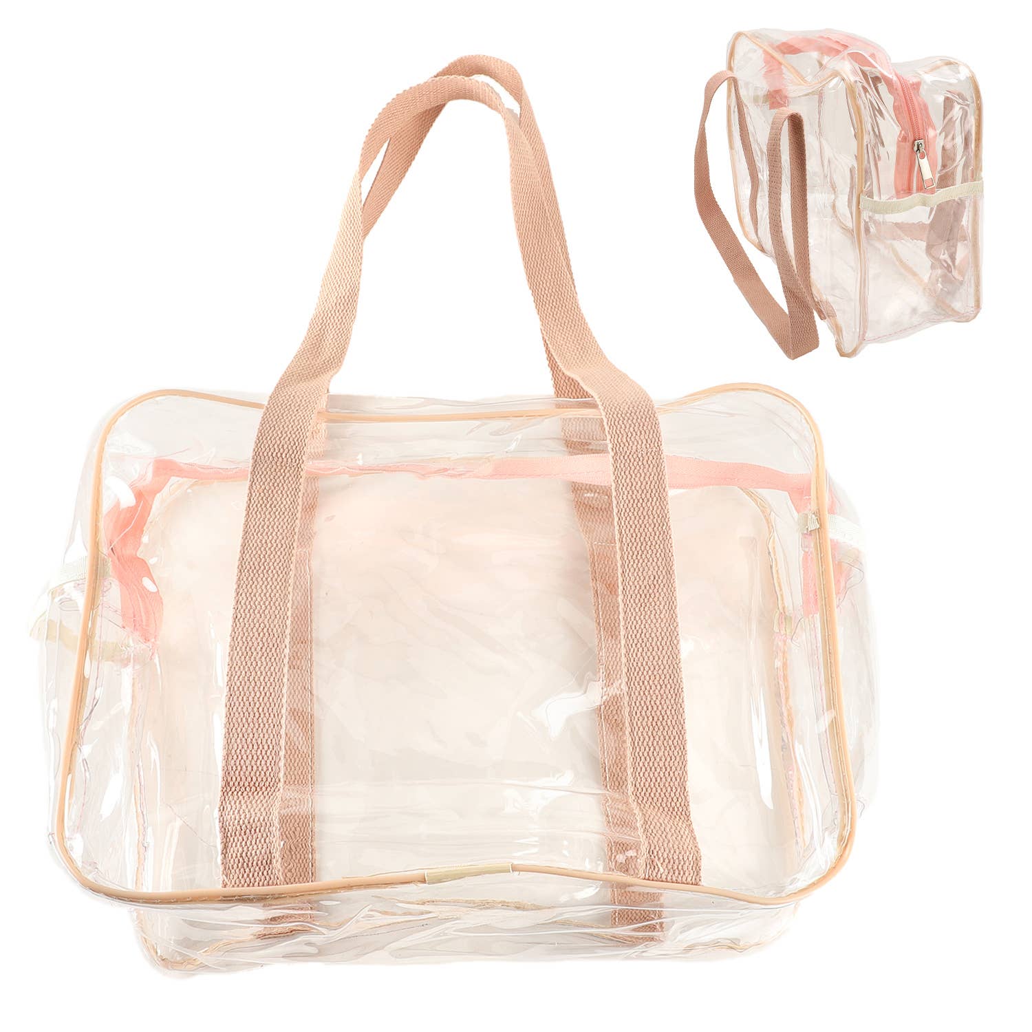 SP Sophia Collection - Wholesale Tote Bag - Women's - Clear Transparent Stadium Approved Tote Bag 3