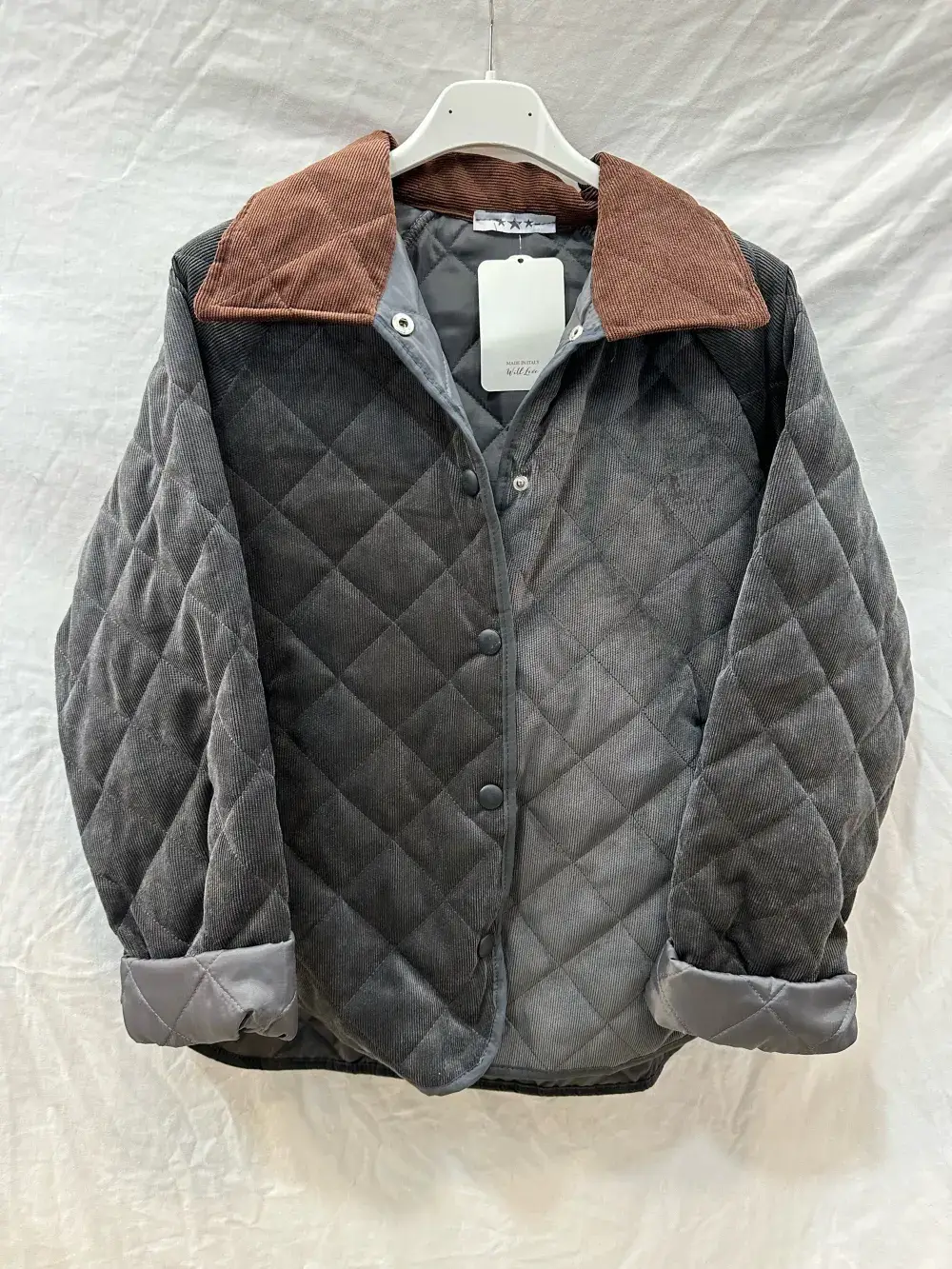 Mimi & Gogo - Vendita all'ingrosso Giacca - Donna - Giacca Barbour in velluto con tasche @6376_VeVBarbour0