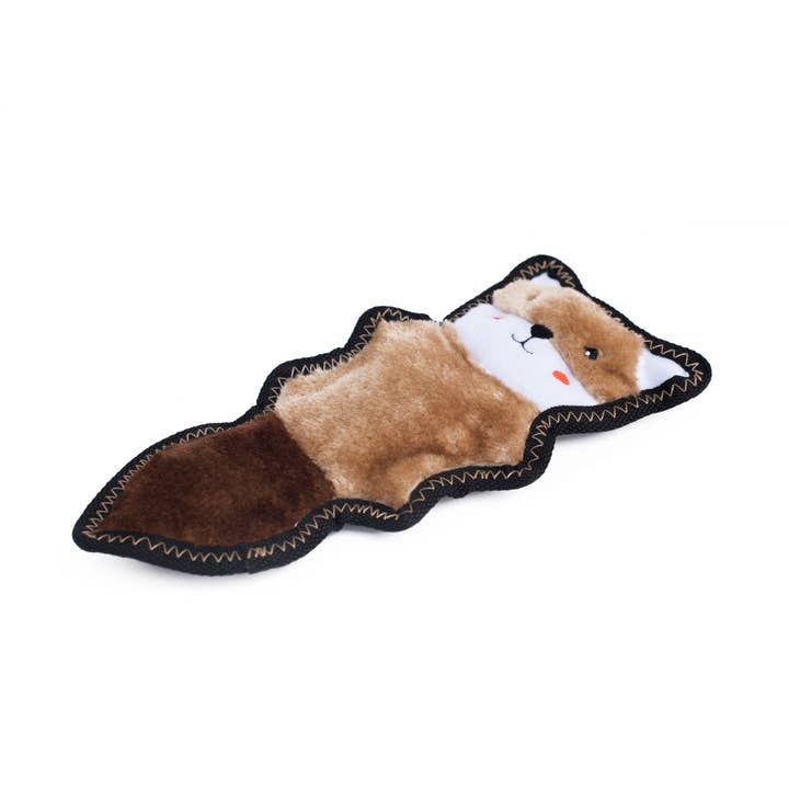 ZippyPaws - Wholesale Pet Plush Toy - Dog - Z-Stitch® Skinny Peltz - Chipmunk - Dog Toy