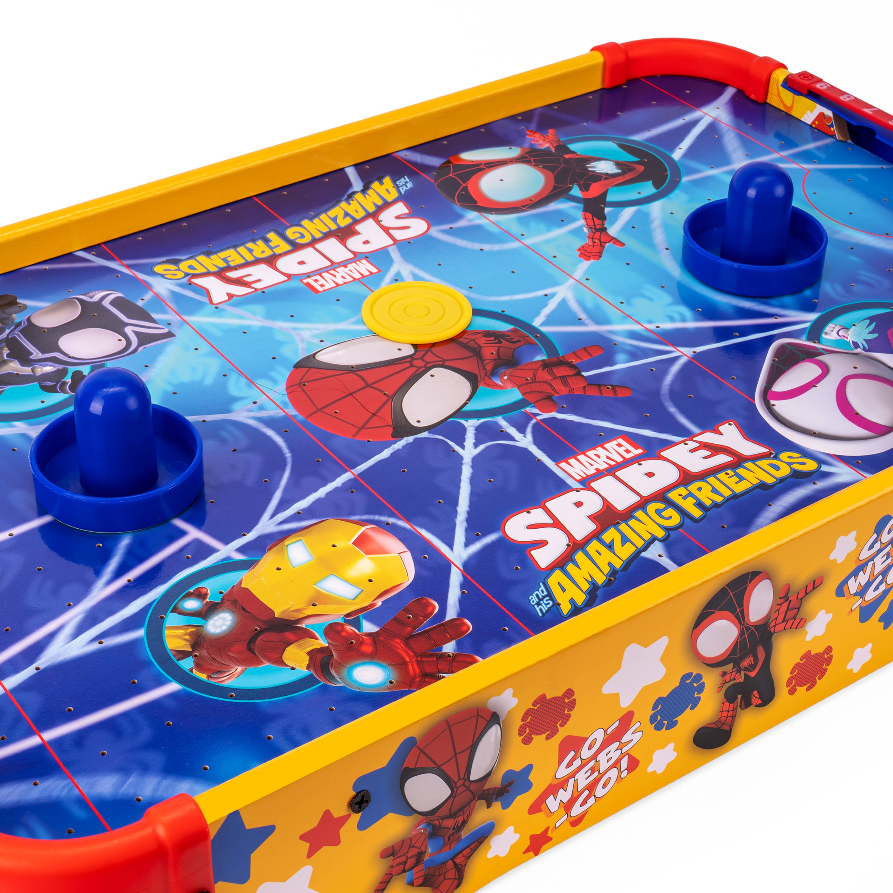 World Tech Toys - Wholesale Sporting Game - Kids & Baby - Spidey & His Amazing Friends Electronic Tabletop Air Hockey5