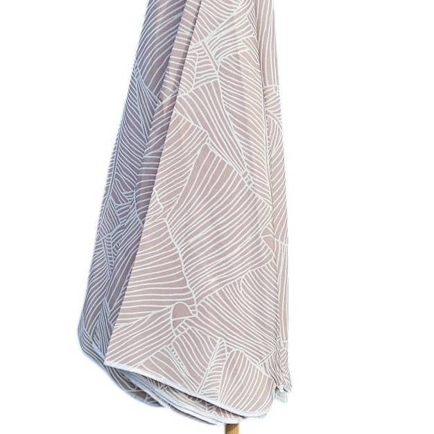 Meinposten – wholesale Beach Umbrellas – Parasol beach umbrella balcony umbrella green cream brown 160 cm UV protection 30+