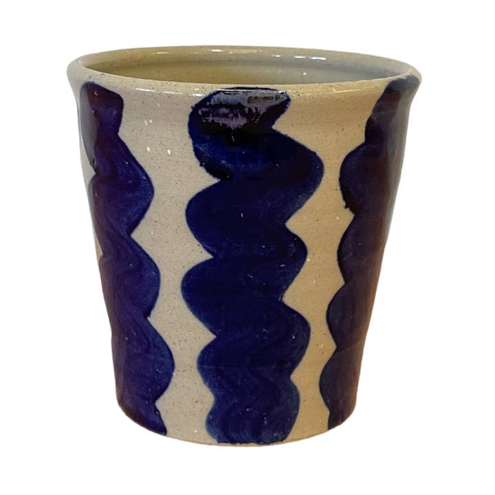 Paige Mitchell - Wholesale Vase - Cobalt Wiggle Pot0