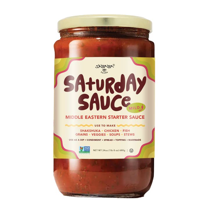 Sababa Foods - Wholesale Sauce - Sababa Foods Saturday Sauce (Mild)- 24 oz.