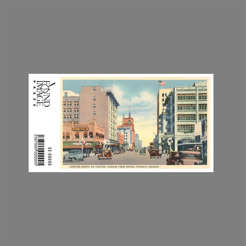 Found Image Press - Vente Autocollant - Autocollant AZ-300 Centre-ville de Phoenix1