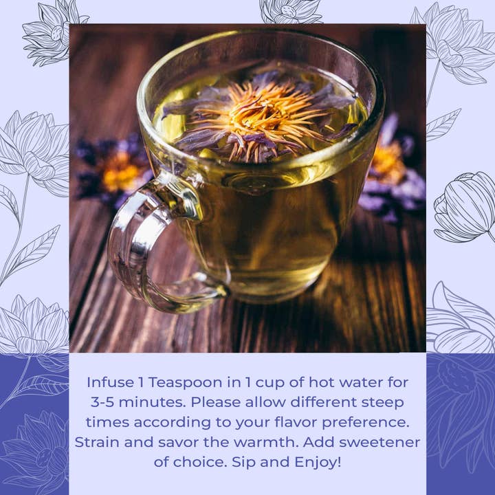 Kosha Botanica - Wholesale Loose Tea - Organic Lotus Whole Flower5