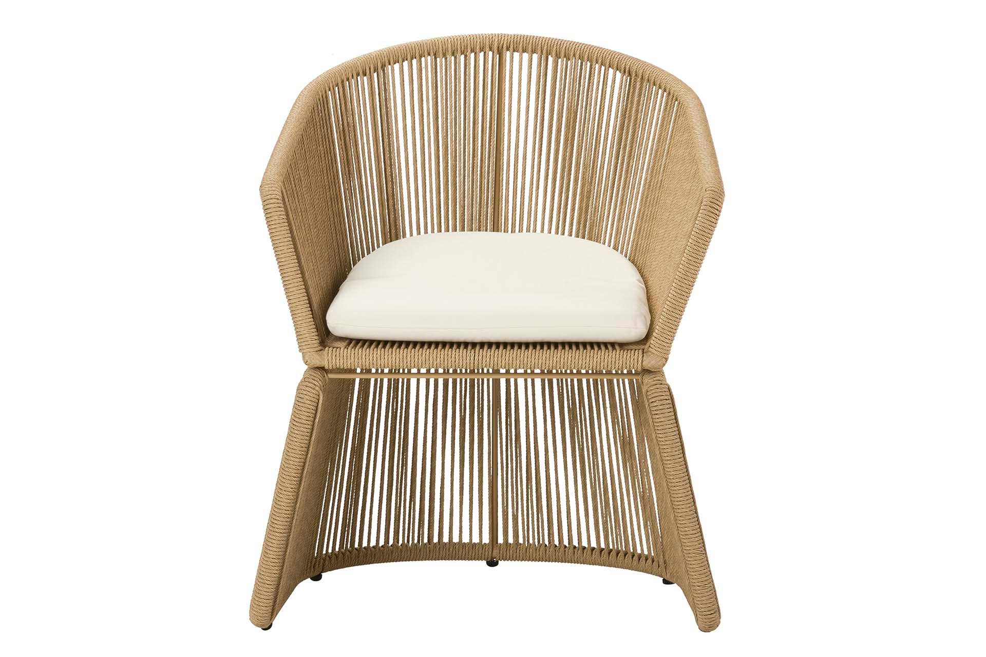 Garpe Interiores - Wholesale Chair - Natural Synthetic Rattan Armchair 59x68x83cm