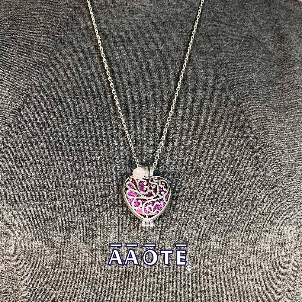AAOTE - Wholesale Aromatherapy Necklace - Valentine Gift Aromatherapy Diffuser Locket on long chain18