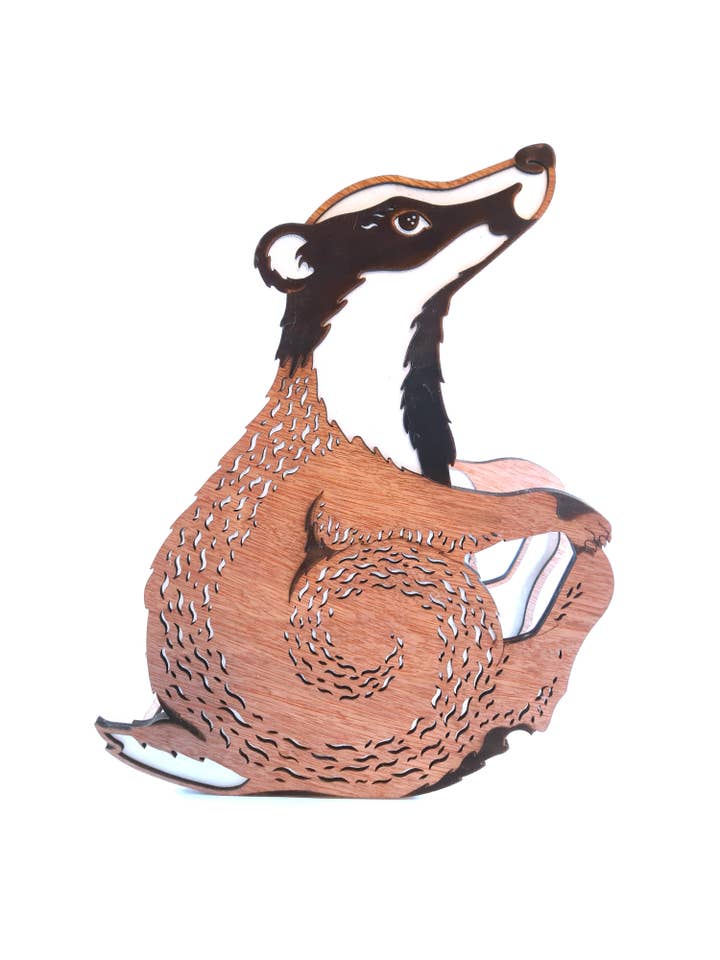 Blenheim Badger, Lamp for wholesale by Bluebell Peak Design