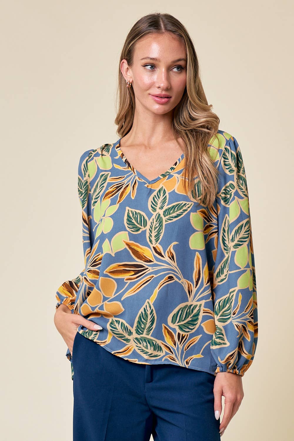 lovely melody – wholesale Blus - Dam – LMT4104-Sundance Långärmad38