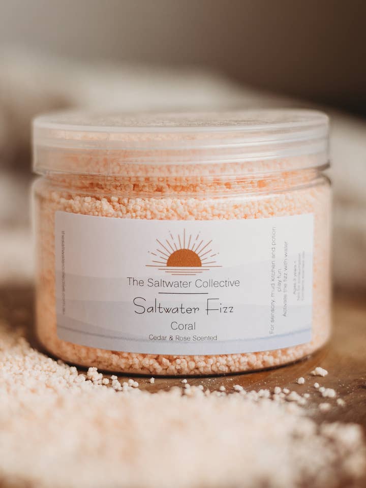 Coral Saltwater Fizz - Medium potion bubbles for wholesale by The Saltwater Collective