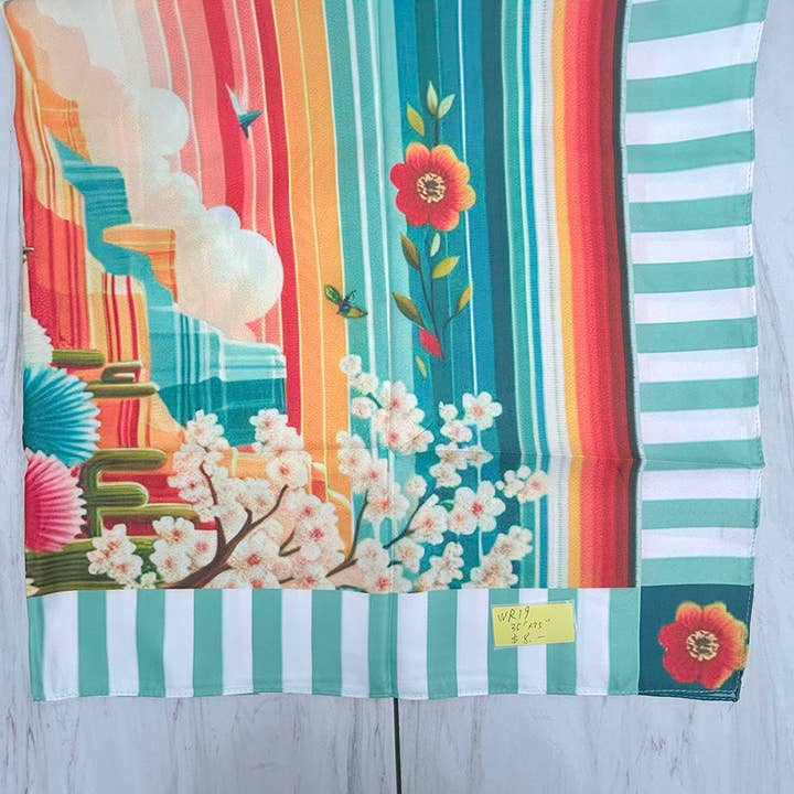 Western Elite Jewelry - Wholesale Scarf - Women's - WR19 Western wild rag1