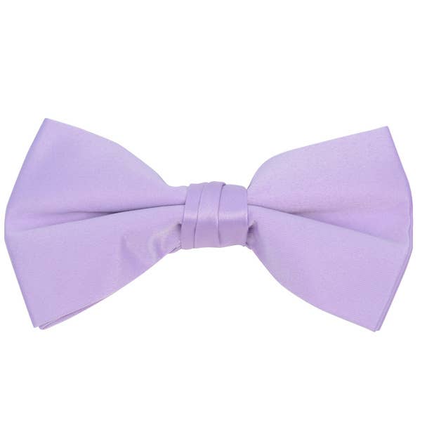 Selini New York - Wholesale Bow Tie - Men's - Men's 2.5" Poly Satin Clip On Bow Ties32