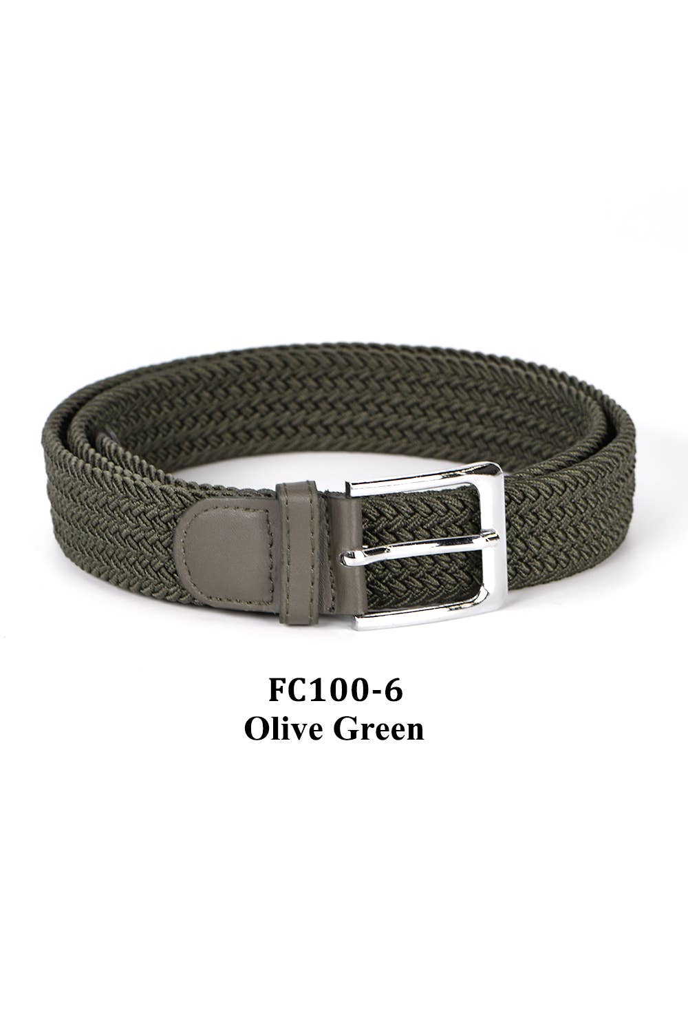 KC Factory – wholesale Belt – Men's – Stretch Belt (Braided Canvas Woven Elastic)11