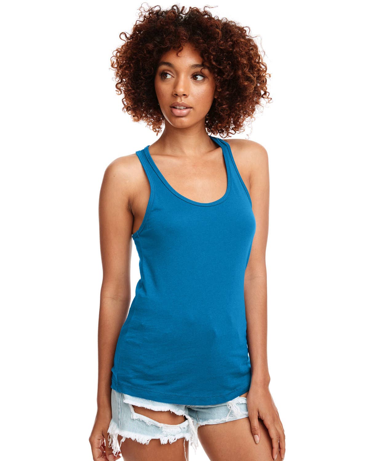 Total Apparel - Wholesale Tank Top - Women's - Next Level N1533 - Ladies' Ideal Racerback Tank19