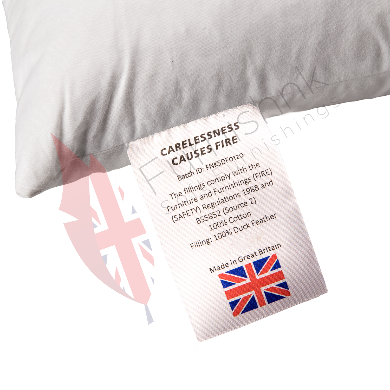 Luxorate - Wholesale Pillow Insert - 100% Duck Feather Cushion Pad Inner Insert Cotton Outer2