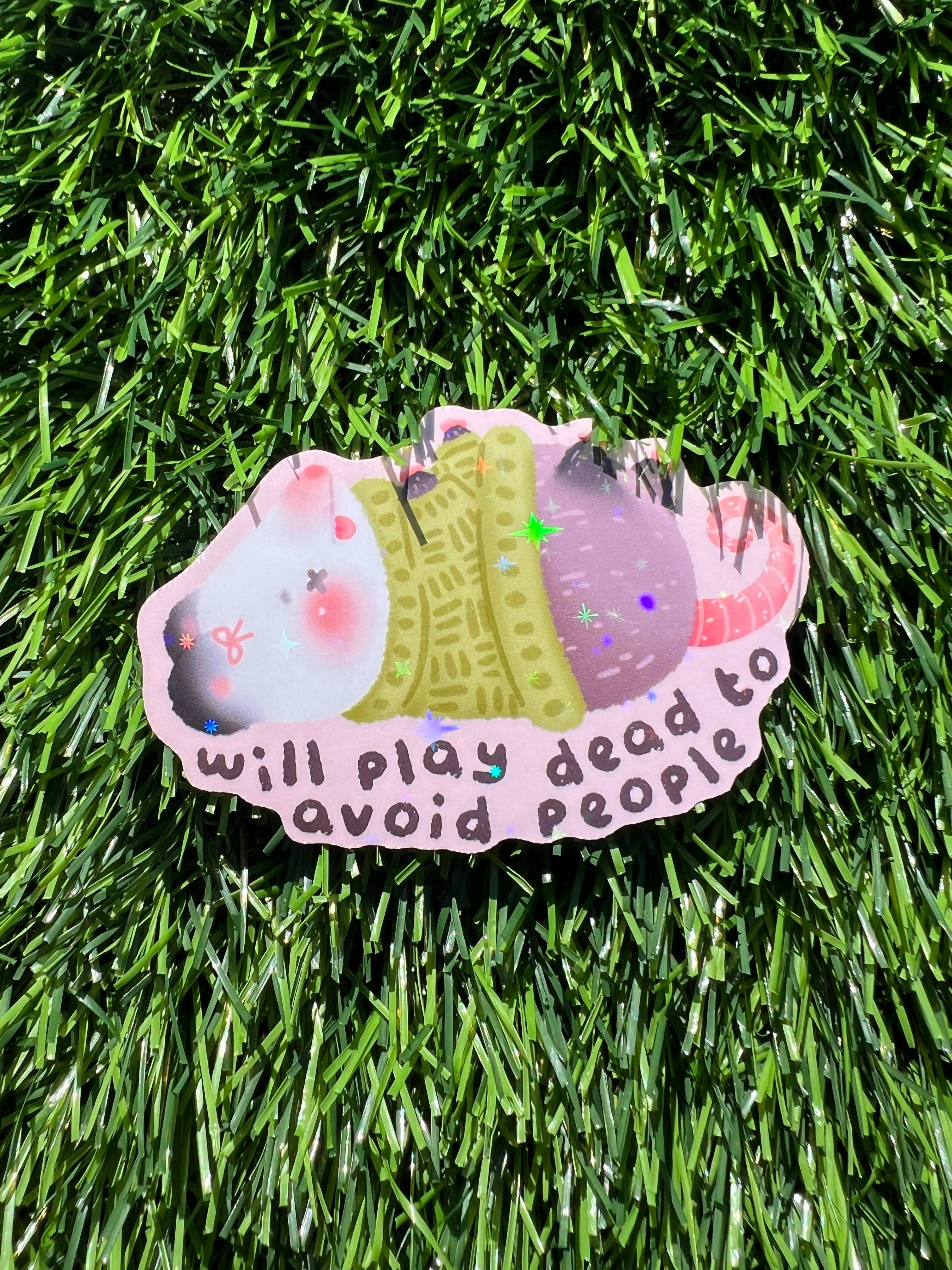 Mothers Of Orion - Wholesale Sticker - Avoid People Sticker2