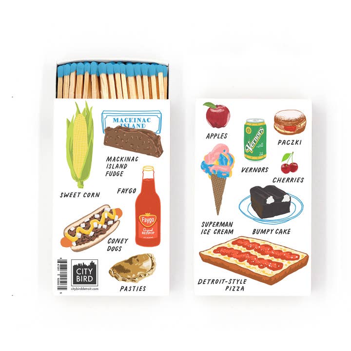 Michigan Foods Extra-Lange 4"-Streichhölzer für den Großhandel von City Bird