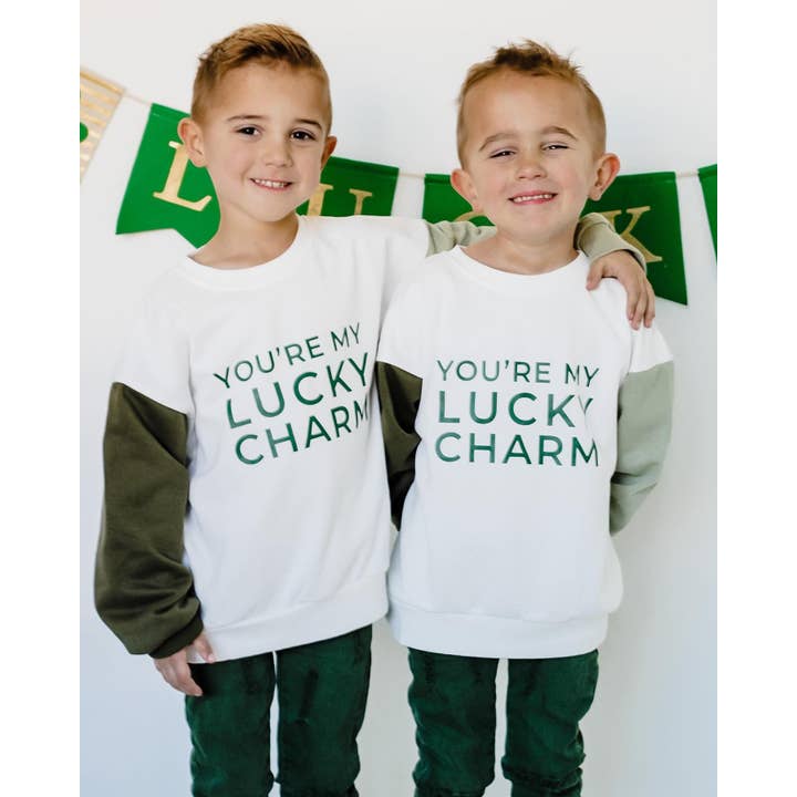 Sweat-shirt de la Saint-Patrick pour enfants pour la vente par Holland Ave Clothing