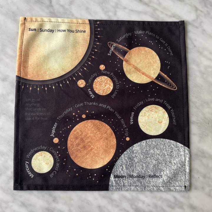 Hidden Crystal Tarot - Wholesale Tarot Cards - Custom Cloths Printed with Your Image or Design Altar-Tarot Cloth