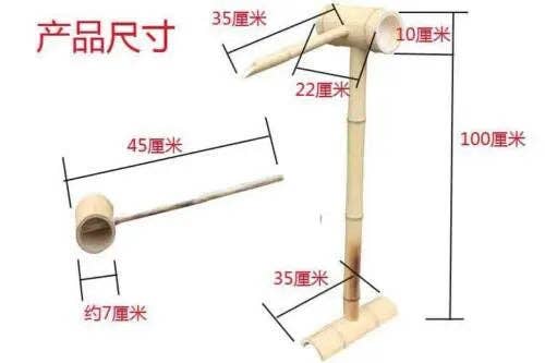 everythingbamboo - Wholesale Outdoor Ornament/Decor - Bamboo Water Feature Water Fountain 100% Handmade Garden Water Flowing Feature BWF024